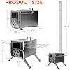 Avis sur Poêle à Bois de Tente Portable 2,43 m Mini
