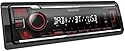 Kenwood KMM-BT408DAB - USB-Autoradio mit DAB+ & Bluetooth Freisprecheinrichtung (Soundprozessor, USB, AUX, 1 x Pre-Out 2.5 V, 4 x 50 Watt, Tastenbeleuchtung rot, inkl. DAB+ Antenne) Kenwood KMM-BT408DAB - USB-Autoradio mit DAB+ & Bluetooth Freisprecheinrichtung (Soundprozessor, USB, AUX, 1 x Pre-Out 2.5 V, 4 x 50 Watt, Tastenbeleuchtung rot, inkl. DAB+ Antenne)
