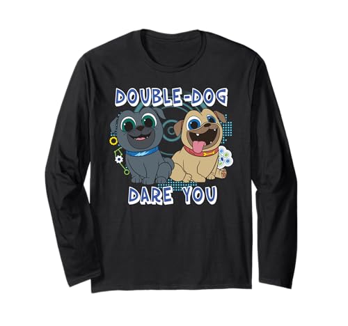 T-shirt Disney Puppy Dog Pals à manches longues en coton pour enfant