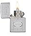 Zippo Crown Stamp High Polish Chrome Pocket Lighter, One Size (24751)