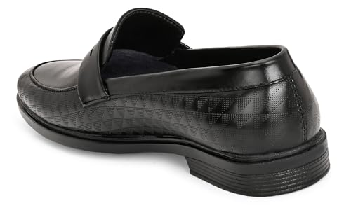Image of Server Slip-On Mens' Formal Shoe | Pull On Stylish Non-Lace Design | Premium Craftsmanship & Durable Build | Soft Cushioned Insole for Comfort | Perfect for Party Office & Formal Wear