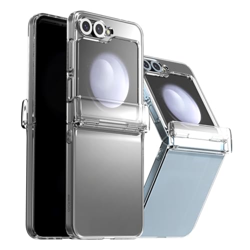 �yararee�z Galaxy Z Flip6 �Ή� �P�[�X �N���A �q���W�ی� ���^ �y�� �X�}�z�P�[�X �V���v�� ���� �X�g���b�v�z�[�� �t �g�уP�[�X [ GalaxyZFlip6 �M�����N�V�[ Z �t���b�v6 SC-54E �Ή� ] Nukin 3