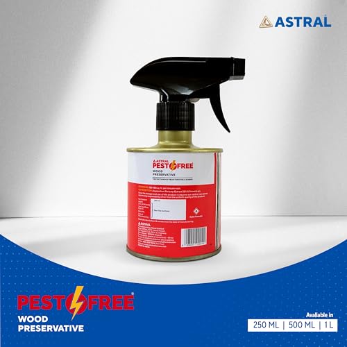 Image of Astral Pestofree Eco-Friendly Termite Killer 250ml | Protective & Preventive Formula for Termite, Borer & Insects | DIY Spray for Home, Office, Kitchen