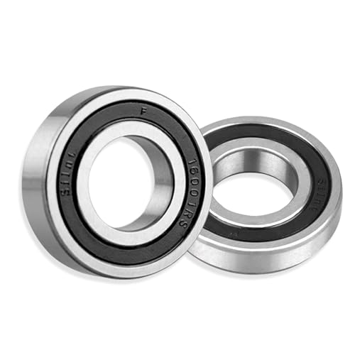 Bafang Lot de 4 roulements à billes 16004 à rainure profonde - 20 mm x 42 mm x 12 mm - Acier chromé à haute teneur en carbone - Roulements étanches en caoutchouc - Compatible avec moteurs