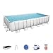 Bestway 56474-3 Piscina Fuori Terra Power Steel da 732x366x132 cm