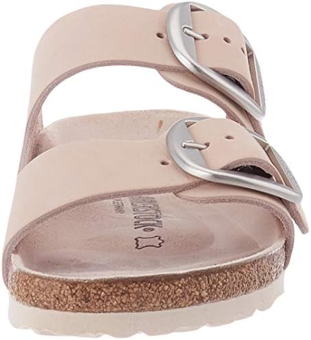 arizona big buckle nubuck leather light rose