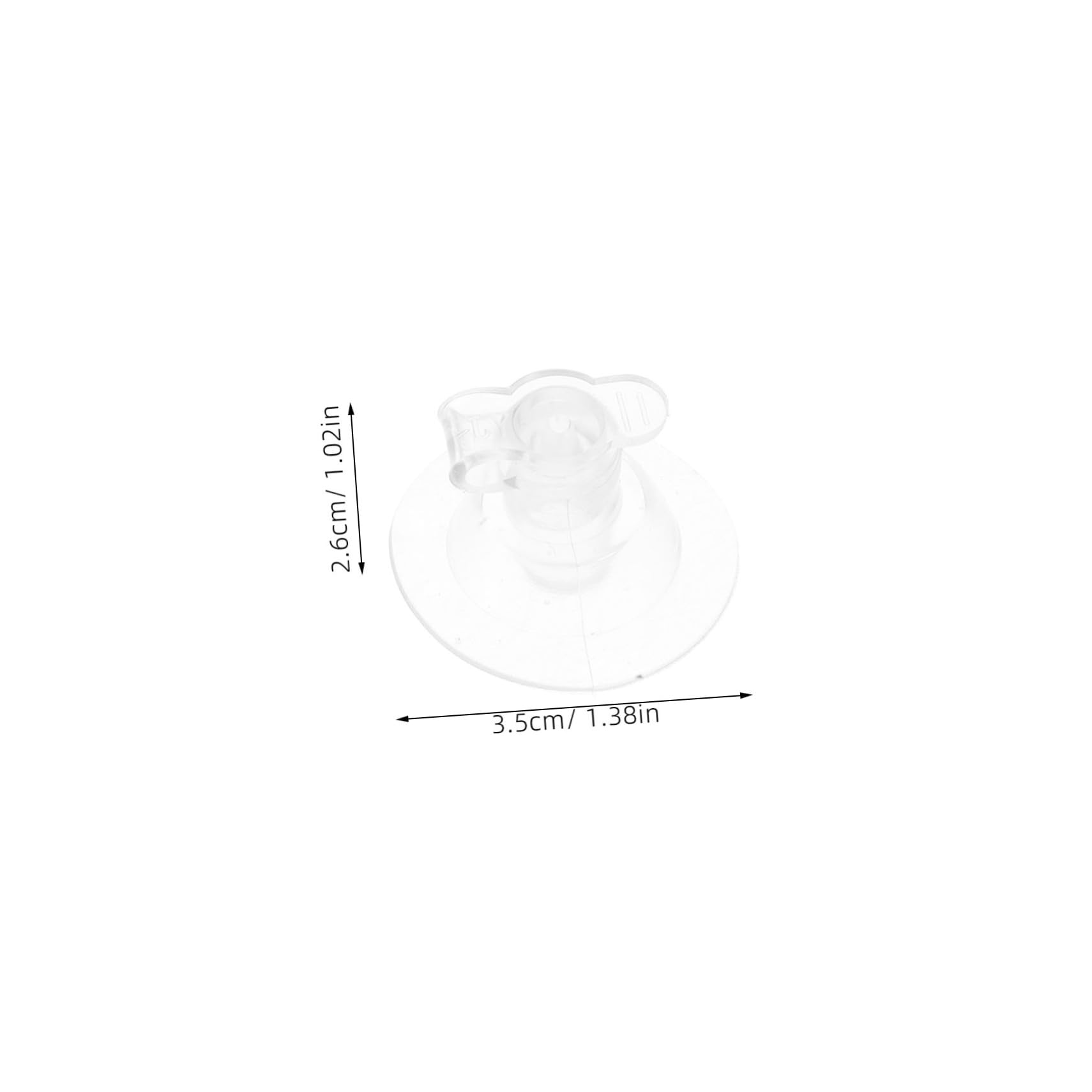 Cabilock Pool Float Inflator Nozzles 20 Pack Replacement Nozzles Inflatable Pillow Adapter Air Pump