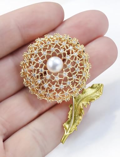 Image of Daisy Boutonniere Flower Lapel Pin Brooch Breastpin Sunflower Tie Pins Tie Tack Pins for Women Hat Jacket Suit