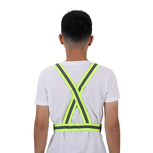 PerGar Equipamento de alta visibilidade para atividades noturnas seguras ao ar livre Colete refletiv