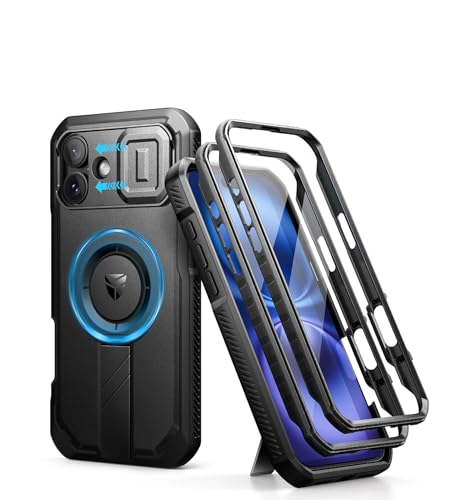 Dexnor iPhone 16 Plusp }OlbgP[X - XChJJo[&\LbNX^h&ʕیtBt ϏՌ P[X(ubN)