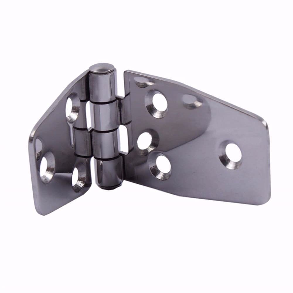 Charnière bateau marine flush door 87x36.5mm en acier inoxydable 316