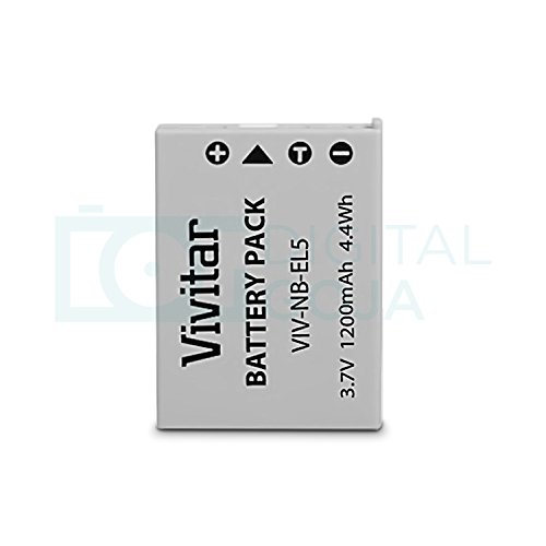 (2 Pack) Vivitar En-El5 Ultra High Capacity 1200Mah Li-Ion Batteries For Nikon Coolpix P530, P520, P510, P100, P500, P5100, P5000, P6000, P90, P80 Cameras (Nikon En-El5 Replacement) #TOP1