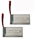 OCTelect, Drone Battery 903052 1800mah 3.7V Lipo Battery for KY601S X5 X5S X5C X5SC X5HC X5SH X5SW M18 H5P H11D H11C T64 T04 T05 F28 F29 T56 T57 with JST and SM for Option (JST Port)