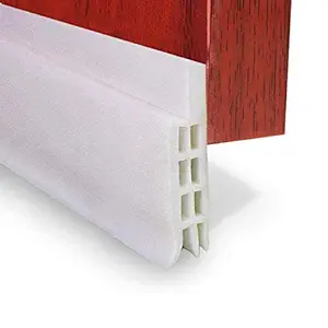 Adhesive Under Door Sweep Weather Stripping Soundproof Rubber Bottom Seal Strip Draft Stopper Draught Excluder, 78