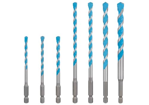EXPERT HEX-9 Multi Construction Drill Bit 7pc set 5/5.5/6/6/7/8/10mm