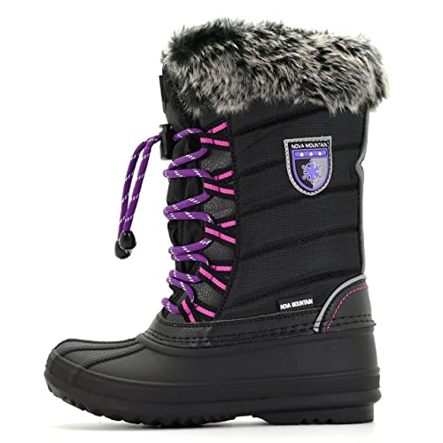 Nova Mountain Little Kid's Winter Snow Boots3