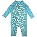 SwimZip Boys' Long-Sleeve UPF 50+ Swimsuit for Baby, Toddler, & Little Boys