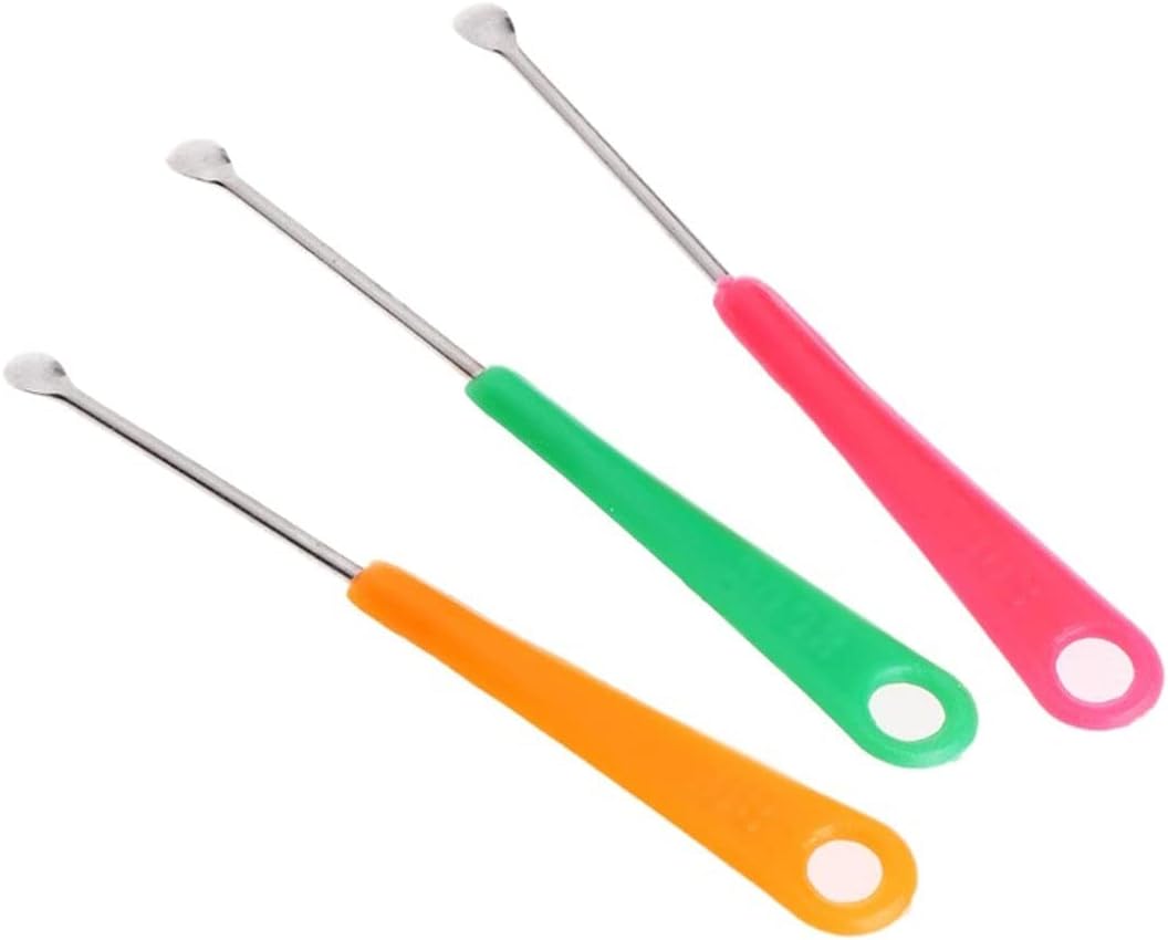 Earwax Removal Ear Care,20pcs Earpick Spoon Tool Clean Wax Curette Remover Colorful Gift