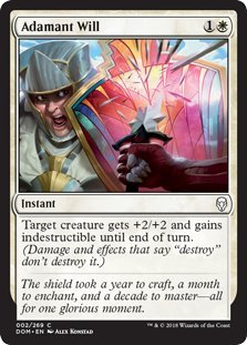 Magic The GatheringAdamant Will - Dominaria