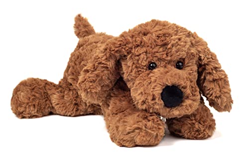 Teddy Hermann 91974 Schlenkerhund braun 28 cm, Kuscheltier