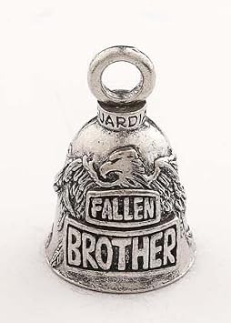 FALLEN BROTHER GUARDIAN BIKER BELL WITH HANGER
