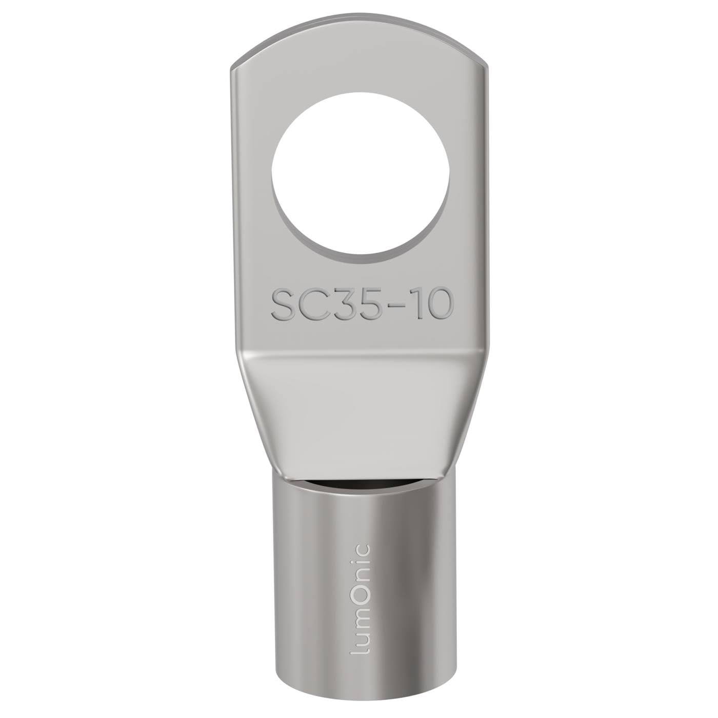 AUPROTEC 4 x buiskabelschoenen, 50 mm², gat M10, niet geïsoleerde SC