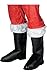Rubie's Men's Deluxe Santa Boot Tops, Black, One Size