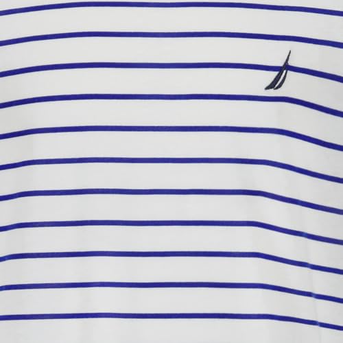 Image of Nautica Boys' Short Sleeve Crew Neck T-Shirt 3-Pack, Soft, Comfortable, Relaxed Fit