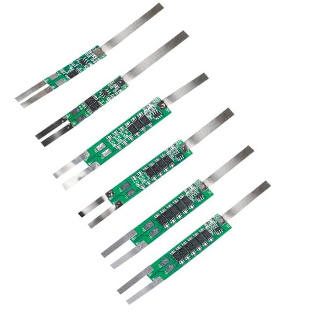 Sam 10pcs 2S 6A, 7.4V 18650 Lithium Battery Protection and Charger BMS with Balancer Module (10 Pieces) for 7.2 Volt Battery