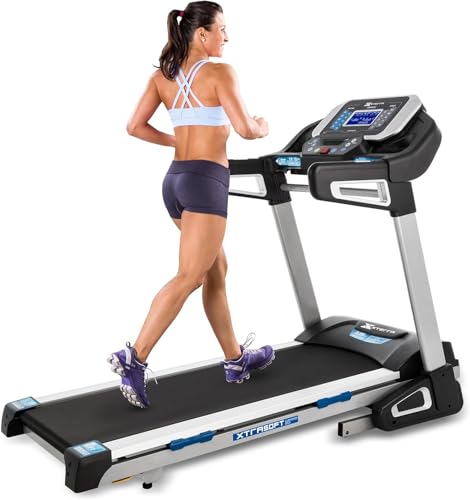 XTERRA Fitness TRX4500 Premium Performance Series Folding Treadmill, Large XTRASoft Cushioned Running Deck, LCD Display, Handlebar Speed and Incline Controls, Variety of Programs, FTMS Bluetooth