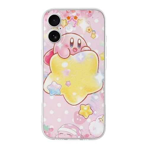 JUJUYTFCBF �X�}�z�P�[�X �s�N�~�� ���̃J�[�r�B iPhone 17 �Ή��� �P�[�X �ϏՌ� TPU ���^ �A�C�t�H���P�[�X ���h�~ �w��h�~ ���������� �l�C �L�����N�^�[ ������� �v���[���g Transparent-style