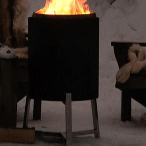 Support de cuisson en acier inoxydable durable pour feu de camp - 4