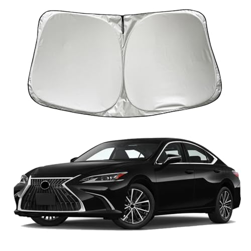 SZYUCHEN �ԗp�t�����g�K���X�T���V�F�[�h�T���V�F�[�h ���N�T�XES 350 ES300H ES250 2025 2024 2023 2022 2021 2020-2015�A�N�Z�T���[�Ή� �܂肽���ݎ��Ԃ̃t�����g�E�B���h�E�T���V�[���h�o�C�U�[