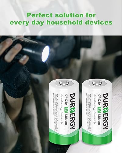 Durnergy Cr123A 3V Lithium Battery 16 Pack, 10 Years Shelf Life, 123 Batteries Lithium thumb #6