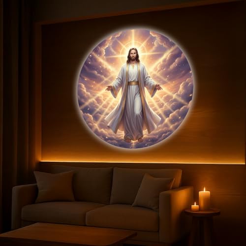DZMaoDHeng God and Jesus-Pattern Projection Light, six Different Patterns to Switch, Room Ceiling Background Decoration Light, Church Prayer Decoration, Christian Gift. by DZMaoDHeng - Image 6