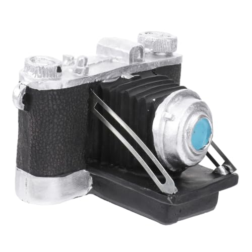 Image of iplusmile Vintage Camera Resin Model Photography Prop for Desktop Decor