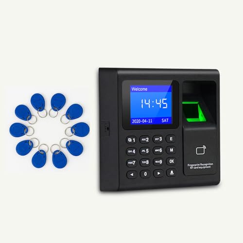 Machine de présence d'empreintes digitales sécurisée avec lecteur RFID