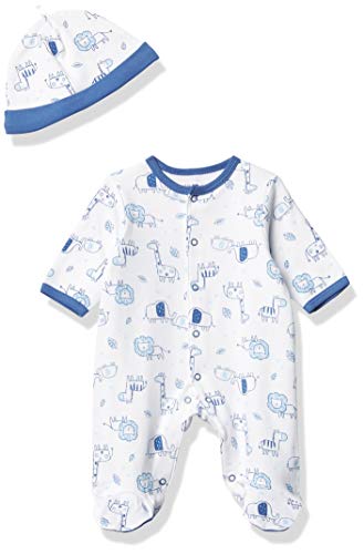 Little Me baby boys and Toddler Sleepers, Blue, 6 Months US