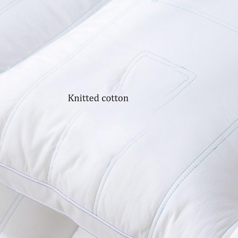 Hotel Household Knitted Cotton Soft Skin Friendly Pillow Suitable for All Seasons
