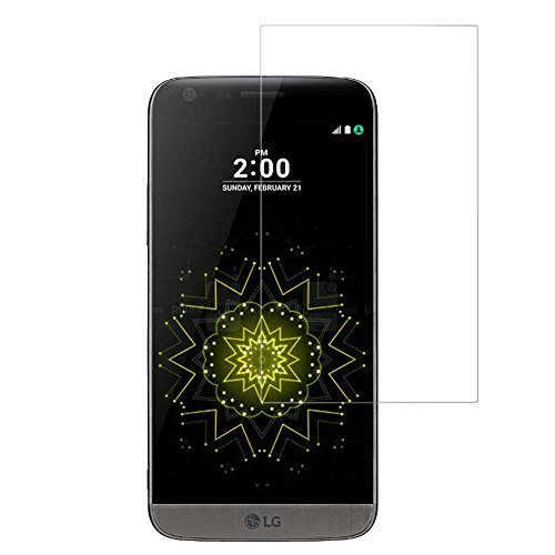 BONUM LG G5 Screen Protector ,2.5D Rounded Edges Scratch Resistant Anti Bubble Tempered Glass - 2 Piece