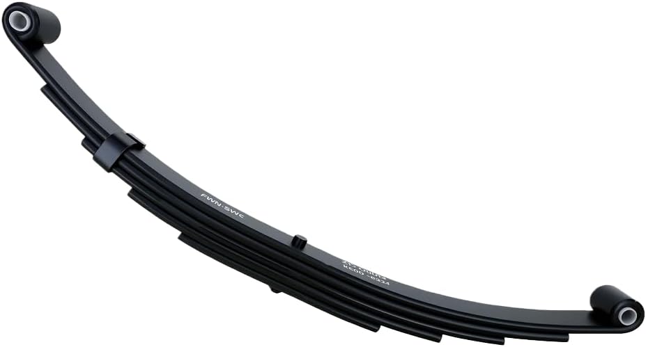 FWN Trailer Leaf Spring, 5 Leaf 3000lb Trailer Axle Springs, 25.25"L, 1.75" Width, 3.13" Free Open of Trailer Leaf Springs, Trailer Axle Leaf Spring for SW5