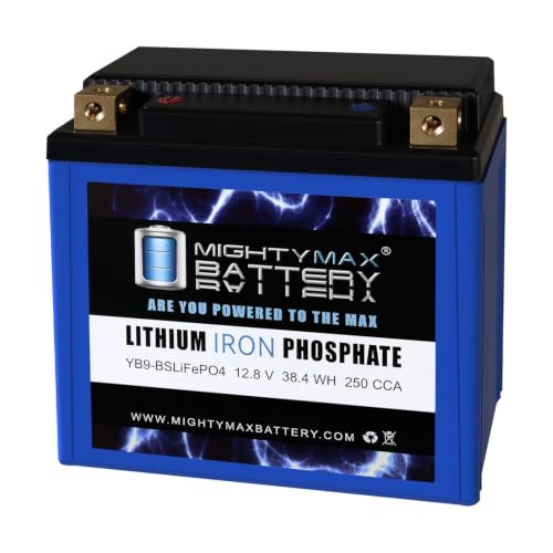 Mighty Max YB9-BS Lithium Battery for Honda CL175 68-73