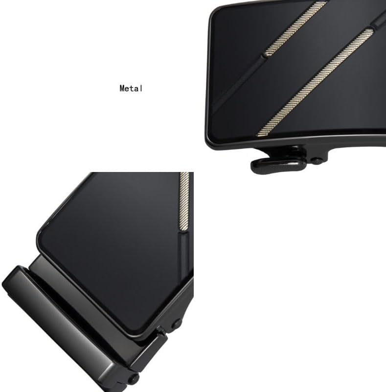 Men's Casual Alloy Automatic Buckle The Belt Waistband Has