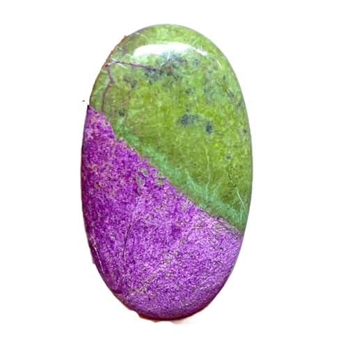 Stichtite cabochon 39x22mm pour fabriquer un collier ou une bague DIY unique