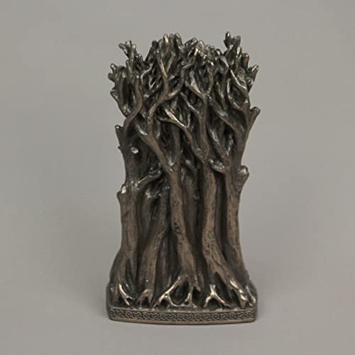 Figura Hecate Diosa Griega de Bronce 8.25 pulg miniatura 3