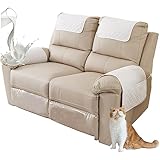 Poche latérale : notre housse de chaise inclinable est fabriquée en polyester + élasthanne, ce qui est très doux, confortable et durable. Notre fauteuil inclinable a une poche au design unique sur le côté. Vous pouvez mettre votre télécommande, lunettes, magazines et autres petits articles sur la poche latérale pour une utilisation pratique. (Hautement recommandé pour les fauteuils inclinables manuels et électriques)