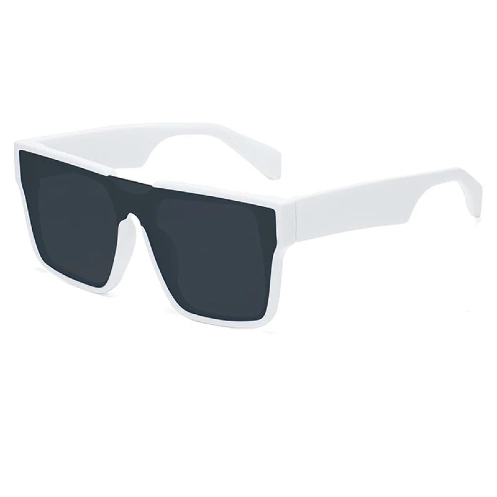 Gafas de sol de gran tamaño para mujer y hombre, populares gafas punk con protección UV400