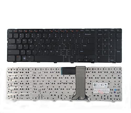 SUNMALL �L�[�{�[�h �����p Dell Inspiron 17 17R N7110 5720 7720/XPS 17 L701X L702 X 454RX 0454RX/Vostro 3750�V���[�Y �m�[�g�p�\�R�� US ���C�A�E�g