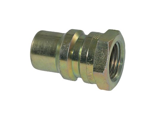 Image of Apache 39041540 1 /2 inch J.I. Case Old Style Male Tip x 1 /2 inch Female Pipe Thread Hydraulic Quick Disconnect Adapter (S13-4)