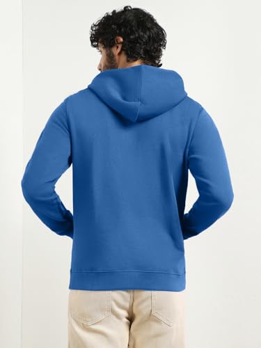 Image of Nobero Hoodies for Man | 280 GSM Rich Cotton Fleece Solid Hooded Full Sleeve Sweatshirt for Man | Stylish Casual Wear Winter Hoodies for Men